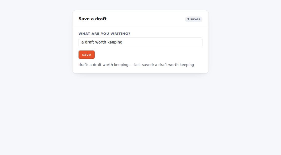 Form.sbmx running in a browser