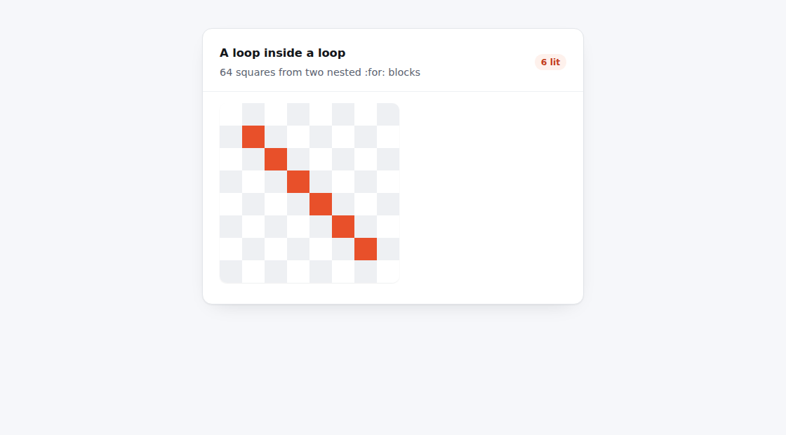 Grid.sbmx running in a browser